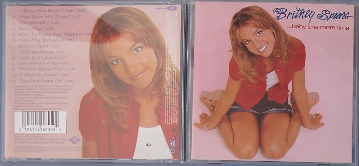 Britney Spears Baby One More Time album cover
